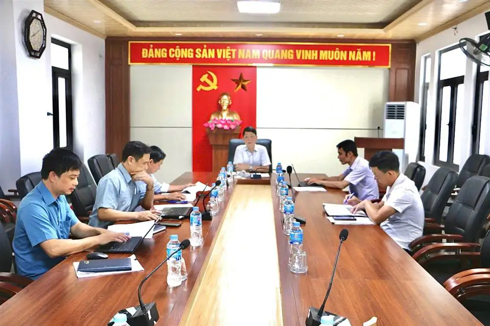 Ban biên tập Trang thông tin điện tử Ban quản lý Vườn quốc gia Bái Tử Long sơ kết đánh giá hoạt động 6 tháng đầu năm 2025 và xây dựng phương hướng nhiệm vụ 6 tháng cuối năm 2025